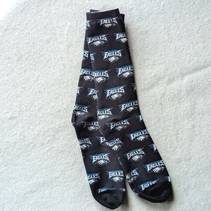 Eagles Black Crew Socks Game Superbowl Champions Philadephia Brand New